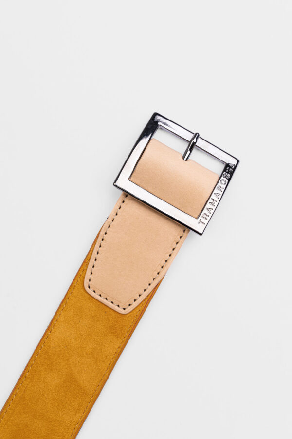 Sartoria Tramarossa CINTURA COLOR OCRA IN SUEDE Fino Al -60%