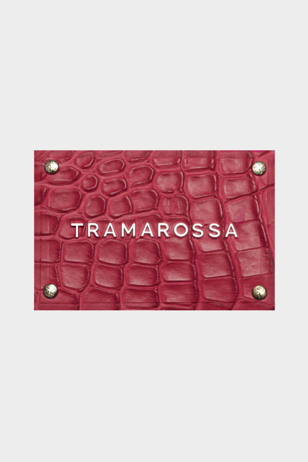 Sartoria Tramarossa Salpa in Alligator – Raspberry 2025