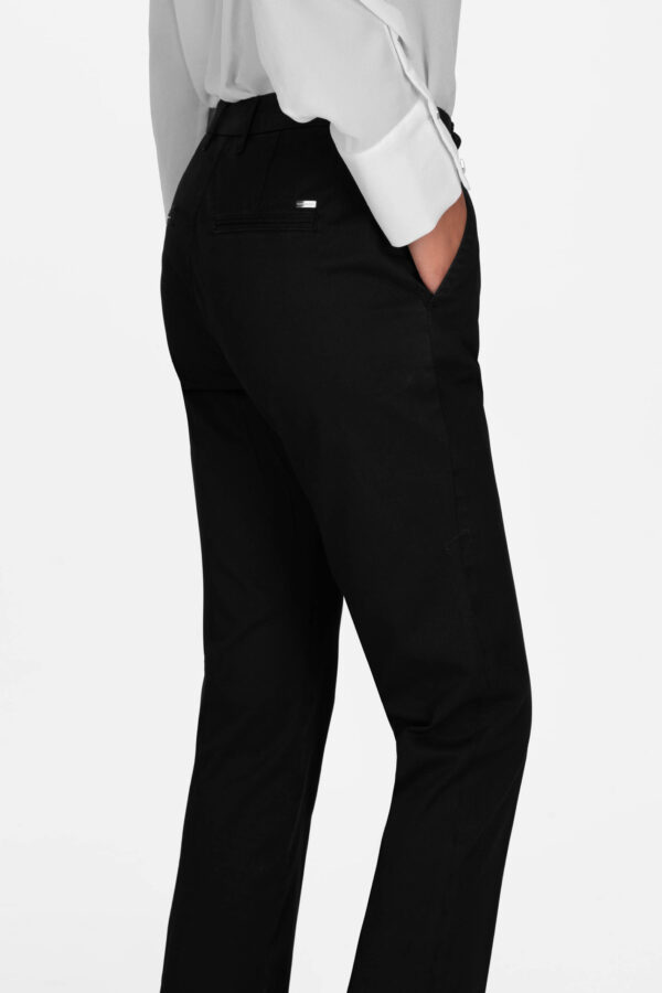 Sartoria Tramarossa PANTALONE ADELE SLIM IN DENIM NERO Affare Del Giorno