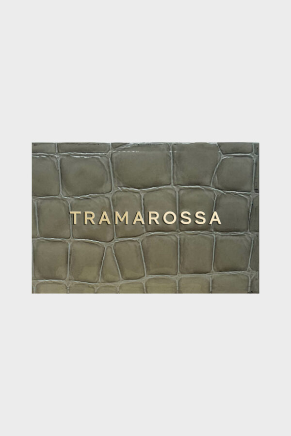 Sartoria Tramarossa Salpa Suede stampa Coccodrillo – Shiny Sage Hotsell