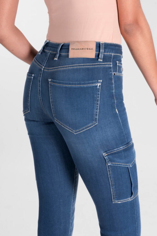 Sartoria Tramarossa ISABEL SKINNY BLU MEDIO Offerte