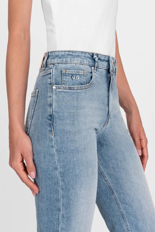 Sartoria Tramarossa JEANS MONICA MUM IN DENIM BLU CHIARO Vendita Economica