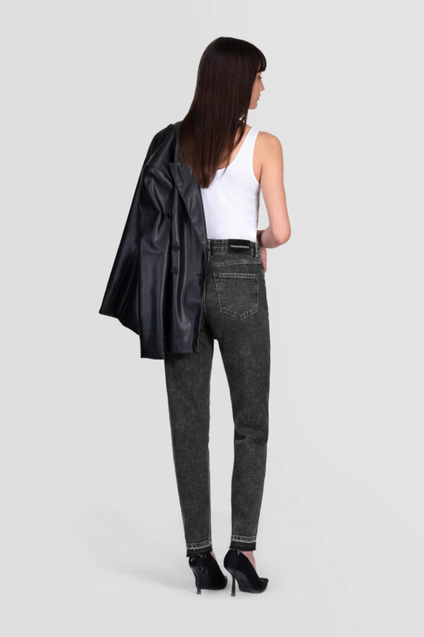 Sartoria Tramarossa JEANS MONICA MUM IN DENIM NERO I Più Venduti
