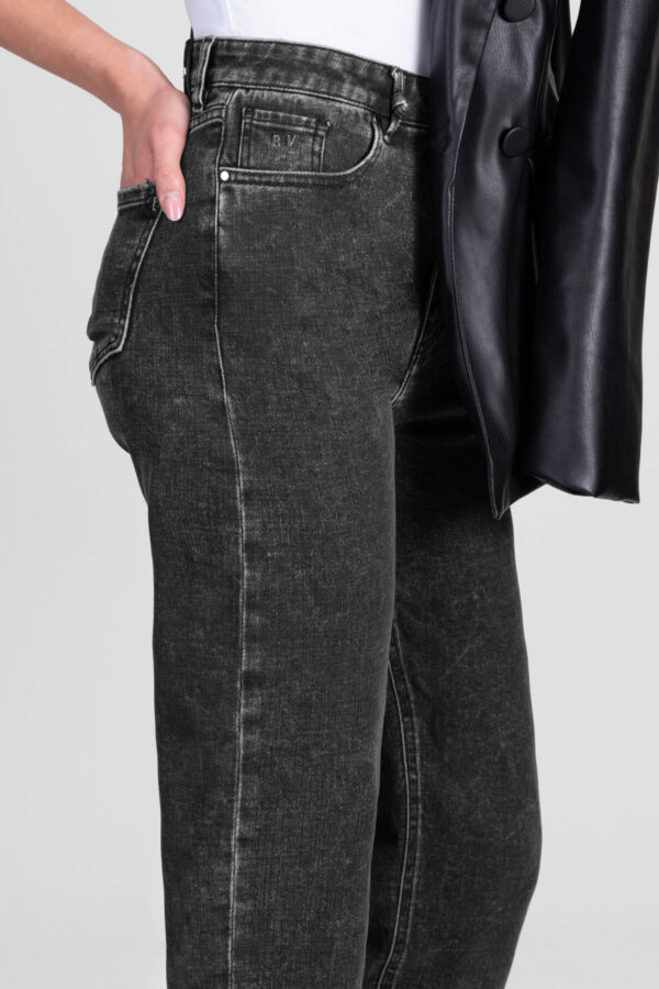 Sartoria Tramarossa JEANS MONICA MUM IN DENIM NERO I Più Venduti