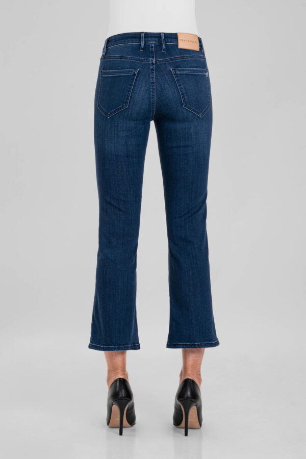 Sartoria Tramarossa JEANS BIANCA FLARE CUT FLARE IN DENIM STRETCH BLU MEDIO Pezzi Unici