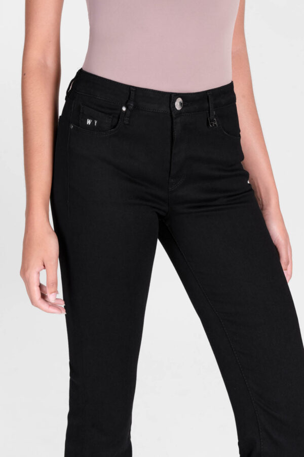 Sartoria Tramarossa JEANS BIANCA FLARE CUT FLARE IN DENIM STRETCH NERO Qualità Garantita