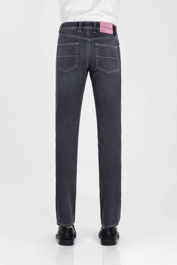 Sartoria Tramarossa JEANS LEONARDO ZIP SS SLIM IN DENIM STRETCH GRIGIO Acquista Ora