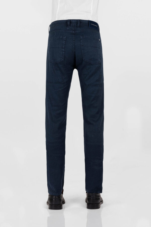 Sartoria Tramarossa JEANS MICHELANGELO REGULAR IN DENIM LINO BLU SCURO Outlet