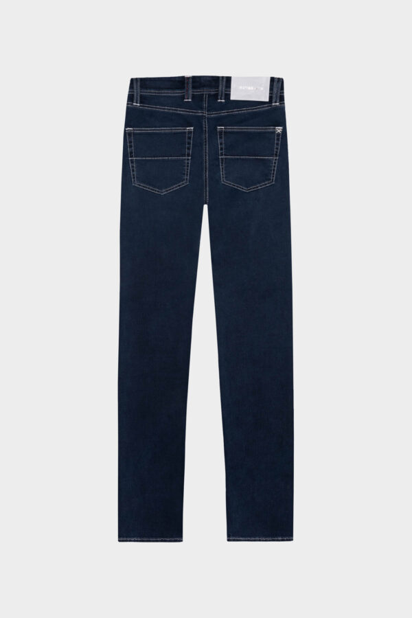 Sartoria Tramarossa JEANS MICHELANGELO ZIP SS REGULAR IN DENIM STRETCH BLU SCURO Vendita