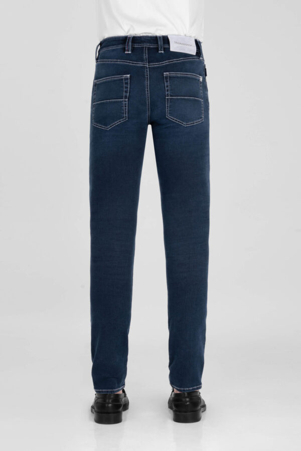 Sartoria Tramarossa JEANS MICHELANGELO ZIP SS REGULAR IN DENIM STRETCH BLU SCURO Vendita