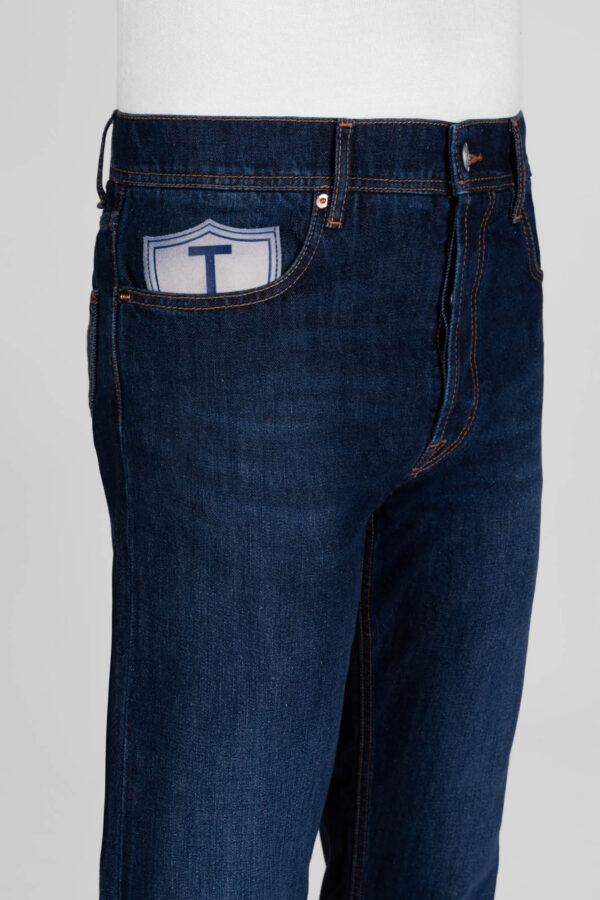 Sartoria Tramarossa JEANS T-RED T3 LOOSE IN DENIM BLU SCURO Prezzo Ridotto