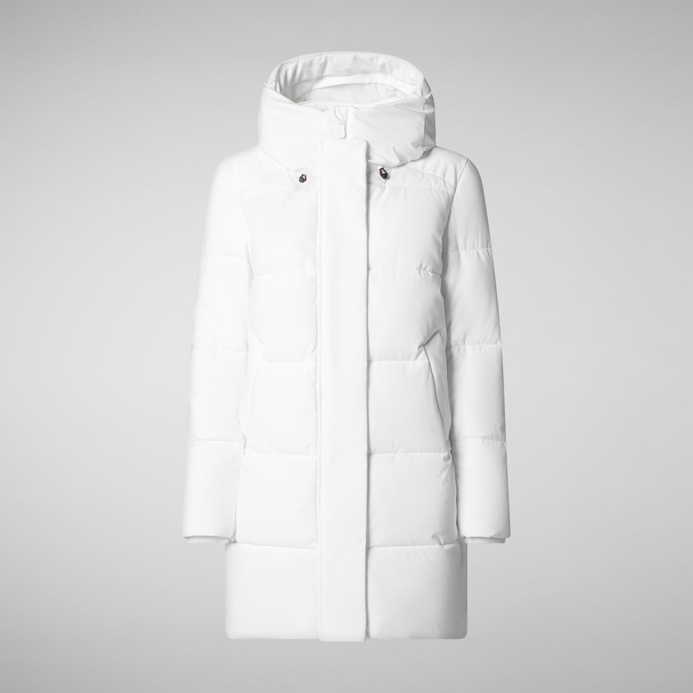 Save the duck PARKA DONNA CON CAPPUCCIO BETHANY WHITE Online