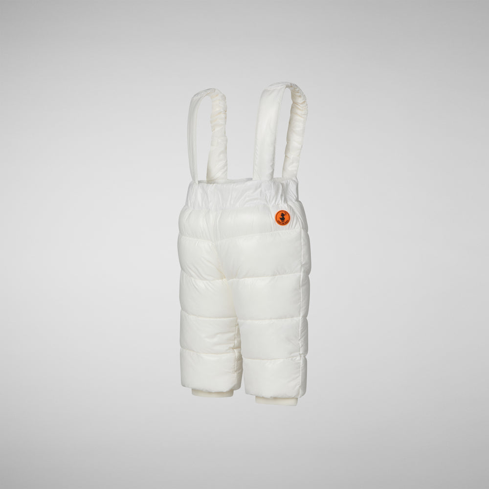 Save the duck SALOPETTE NEONATO ULMI IN OFF WHITE Nuova