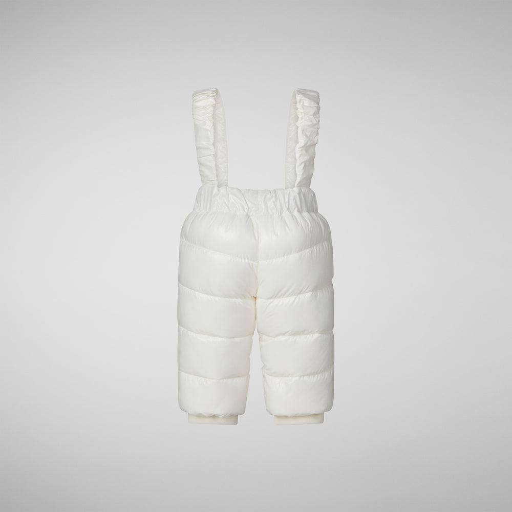 Save the duck SALOPETTE NEONATO ULMI IN OFF WHITE Nuova
