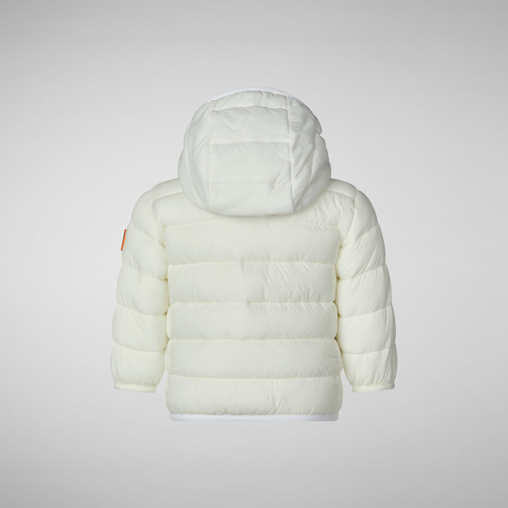 Save the duck PIUMINO ANIMAL FREE UNISEX WALLY BIANCO Italy