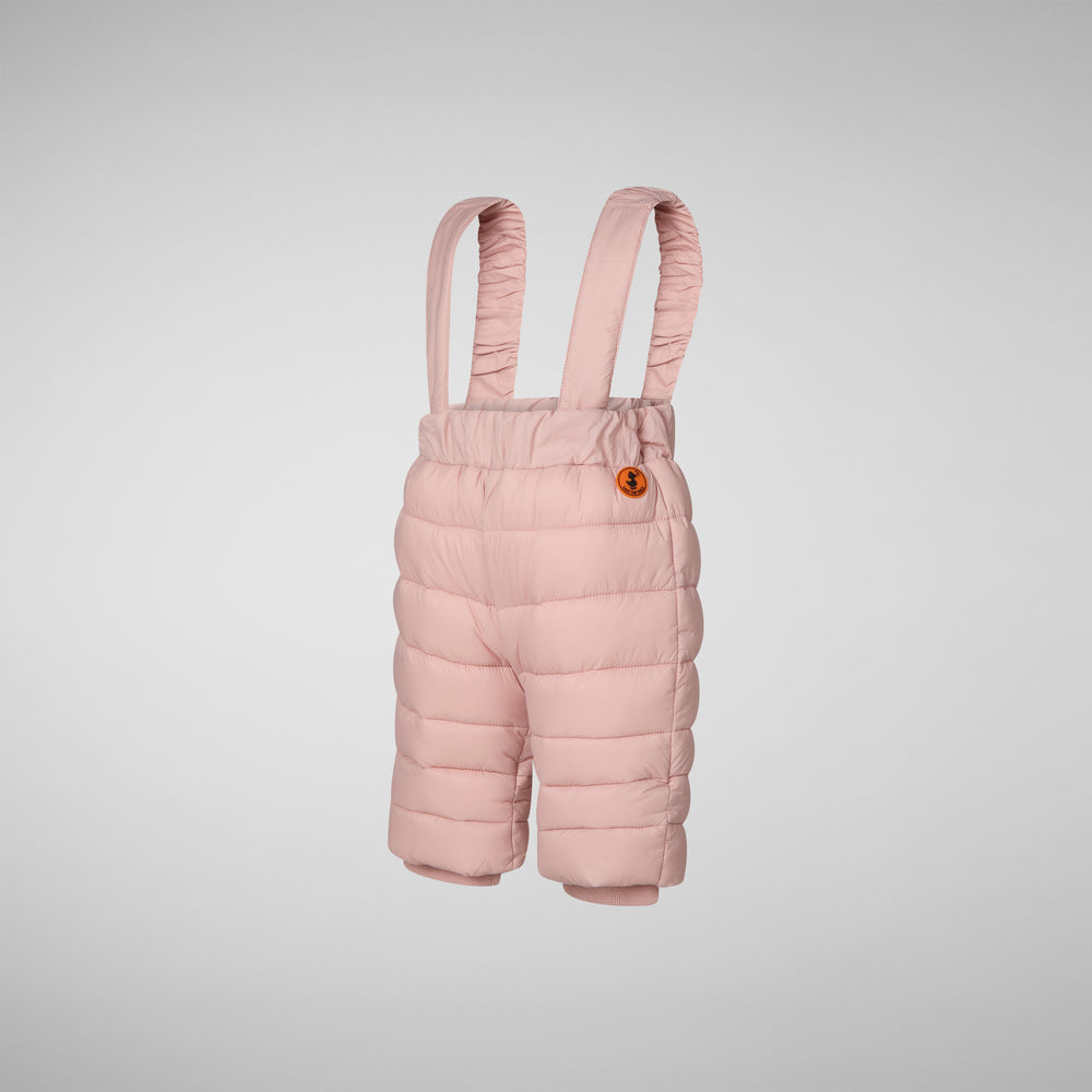 Save the duck SALOPETTE NEONATO JUNI IN BLUSH PINK In Linea