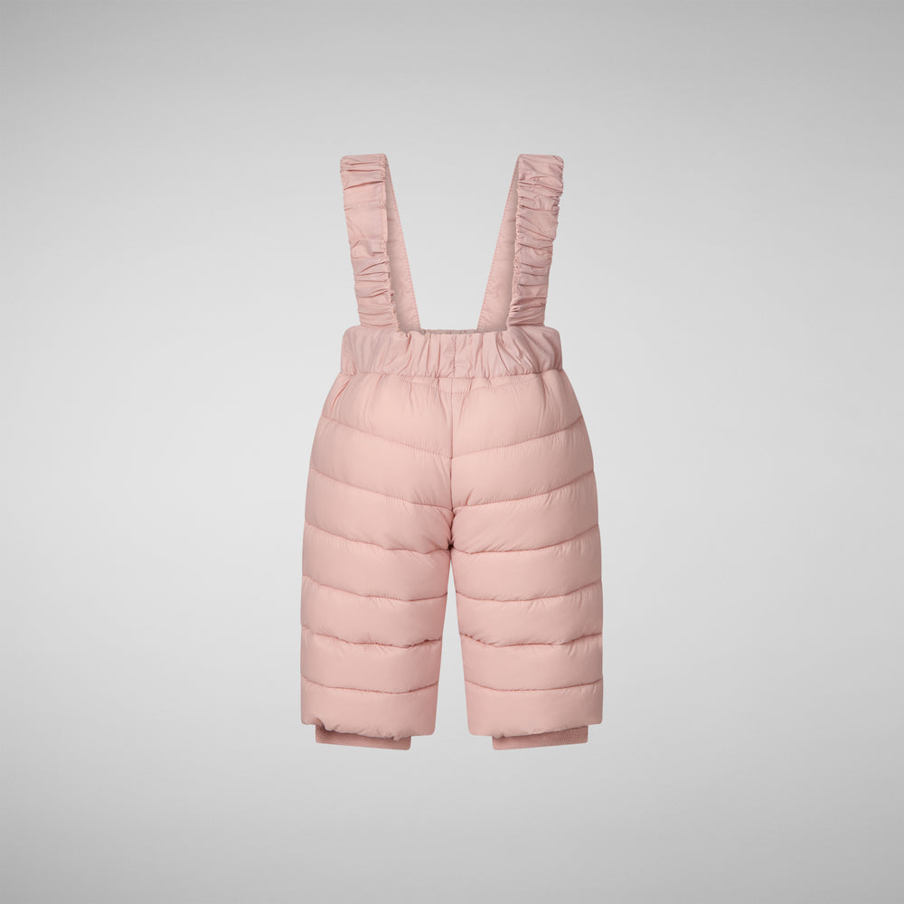 Save the duck SALOPETTE NEONATO JUNI IN BLUSH PINK In Linea
