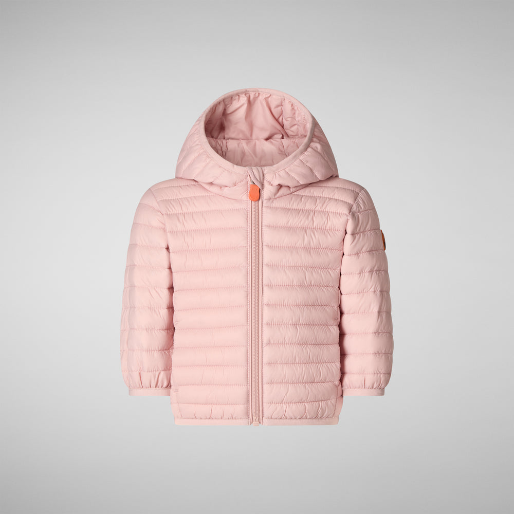 Save the duck Piumino animal free unisex Nene Rosa antico