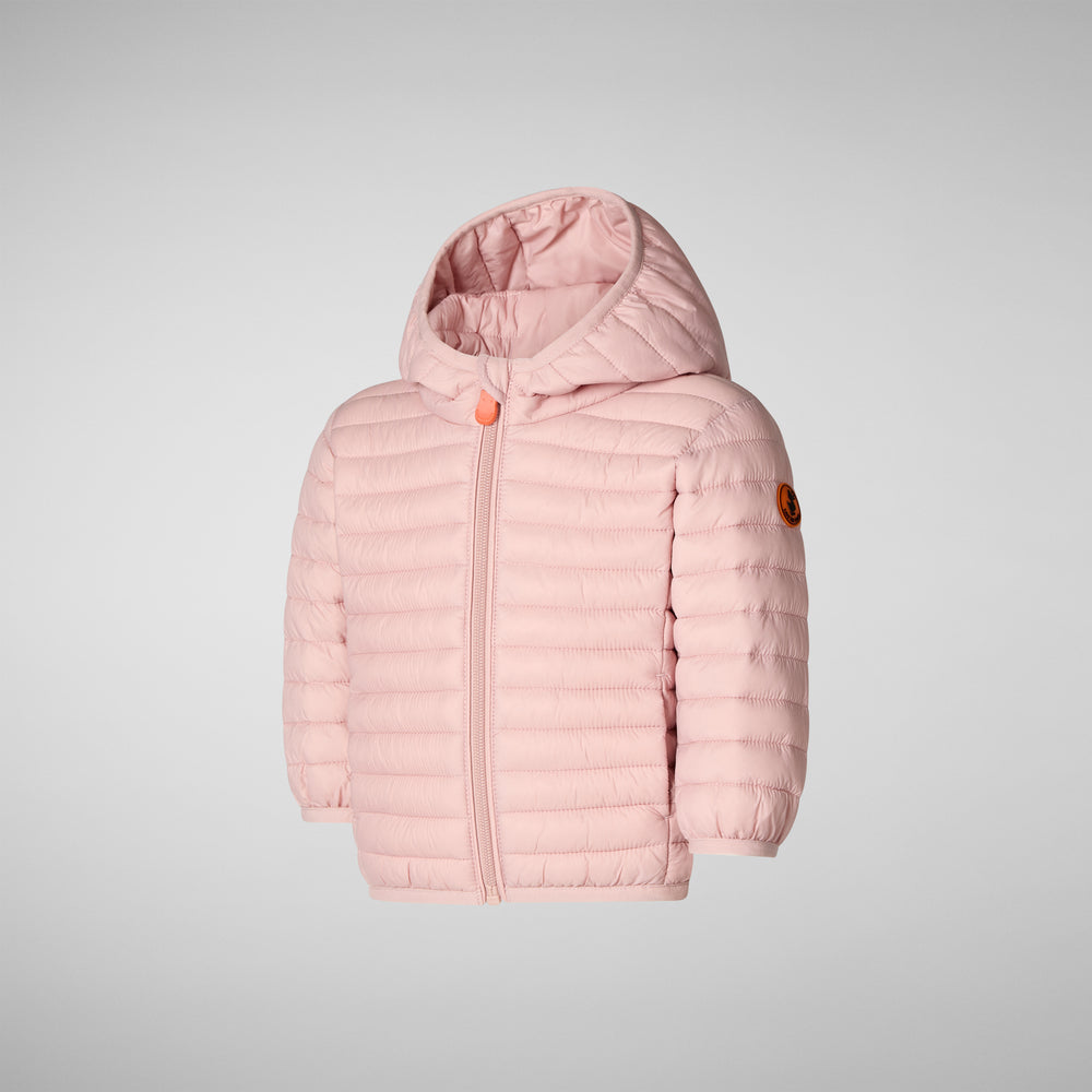 Save the duck Piumino animal free unisex Nene Rosa antico Qualità