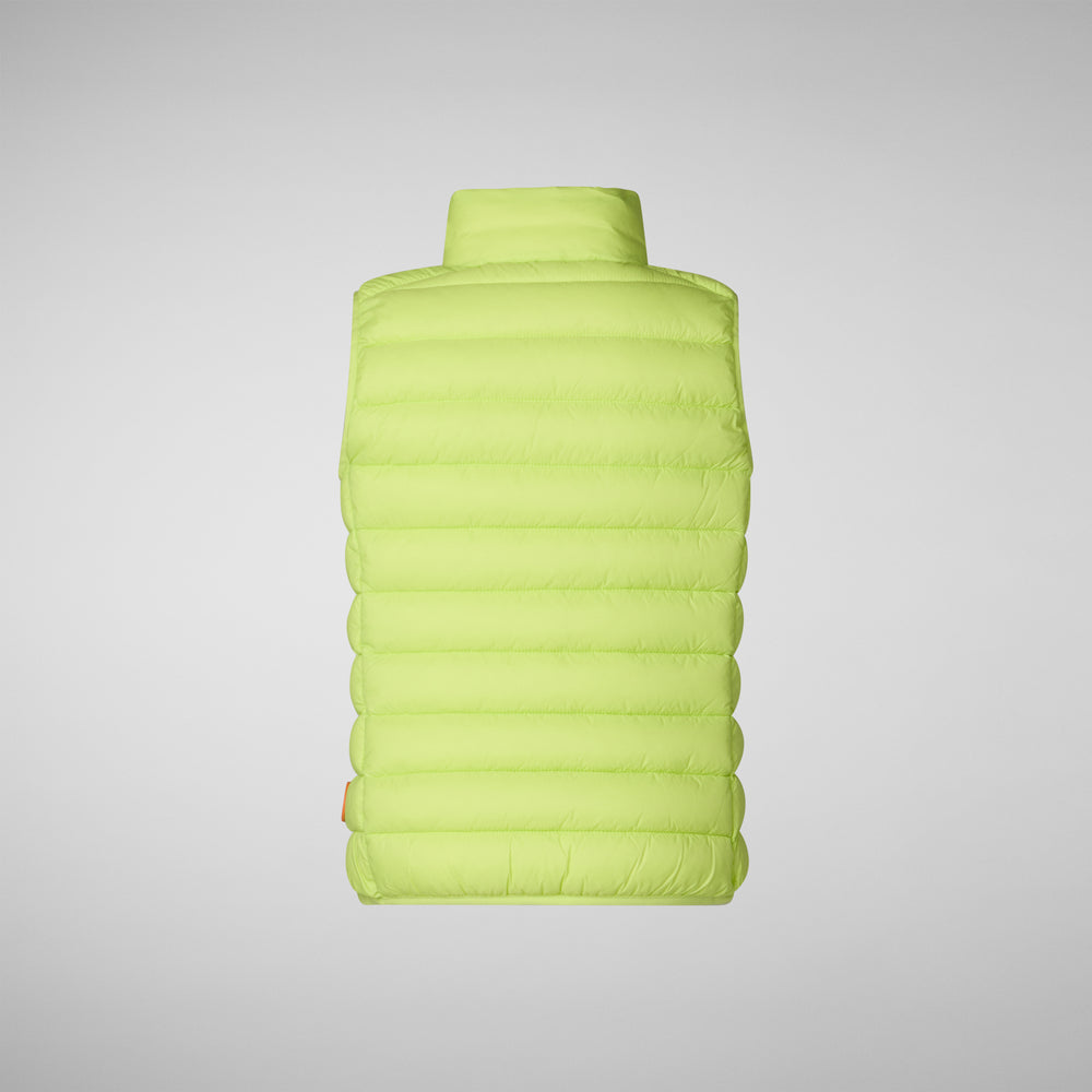 Save the duck GILET UNISEX BAMBINO ANDY VERDE LIME Soddisfazione Garantita