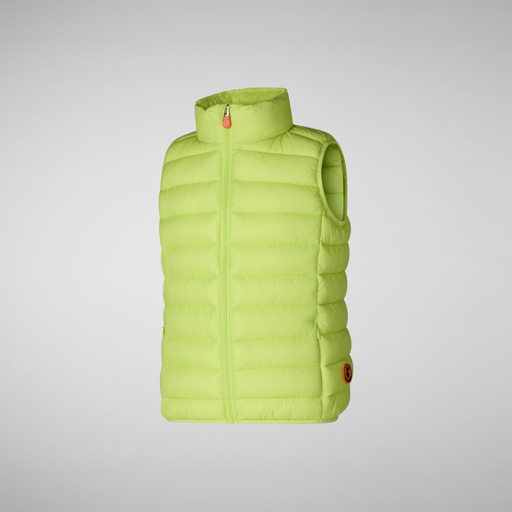 Save the duck GILET UNISEX BAMBINO ANDY VERDE LIME Soddisfazione Garantita