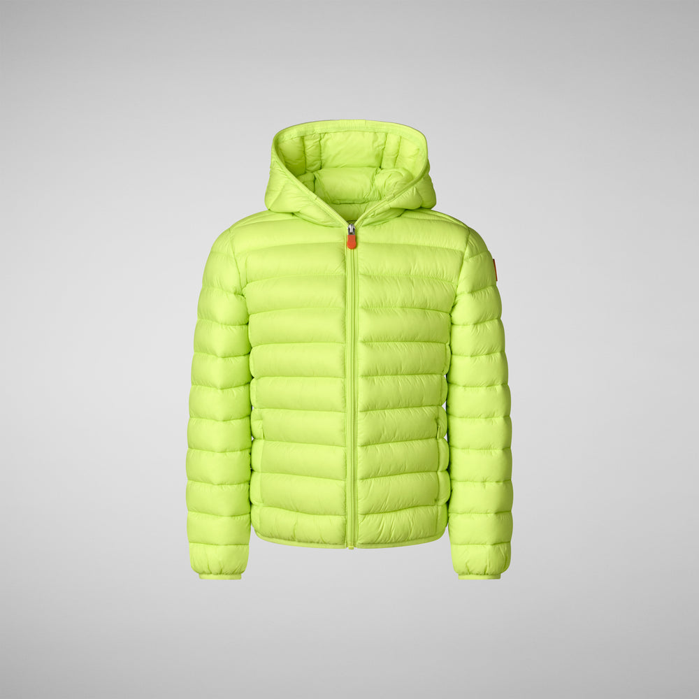 Save the duck PIUMINO ANIMAL FREE BAMBINO DONY VERDE LIME