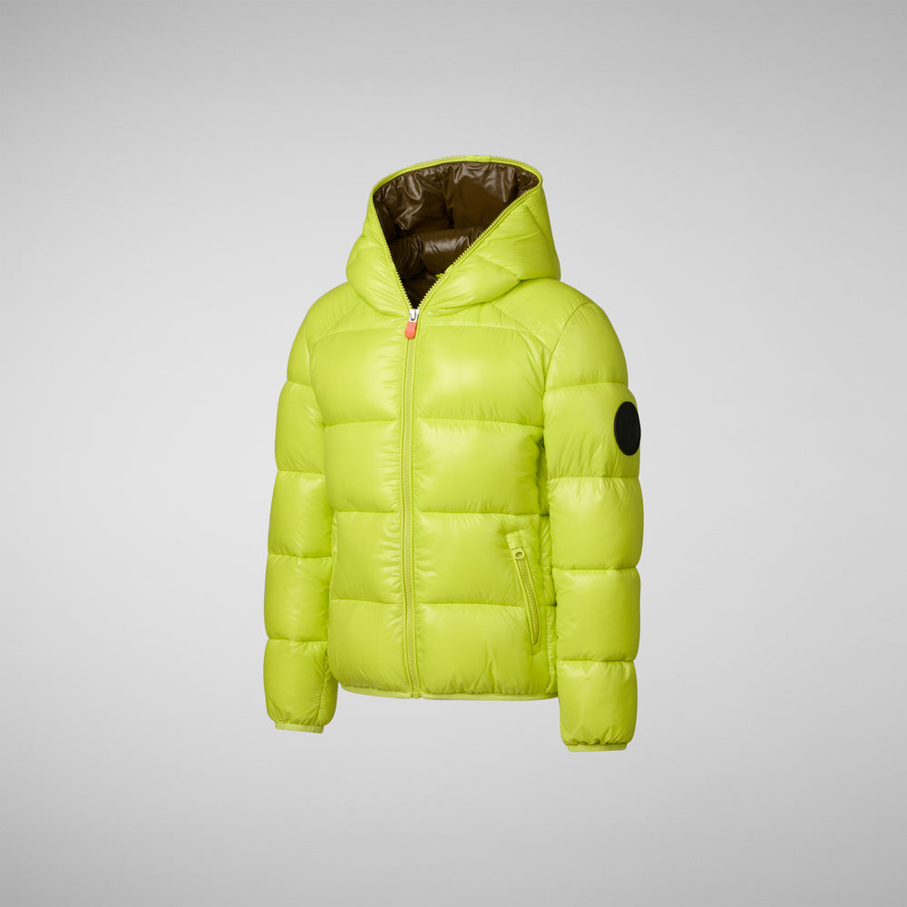Save the duck PIUMINO ANIMAL FREE BAMBINO ARTIE VERDE LIME Negozi Online