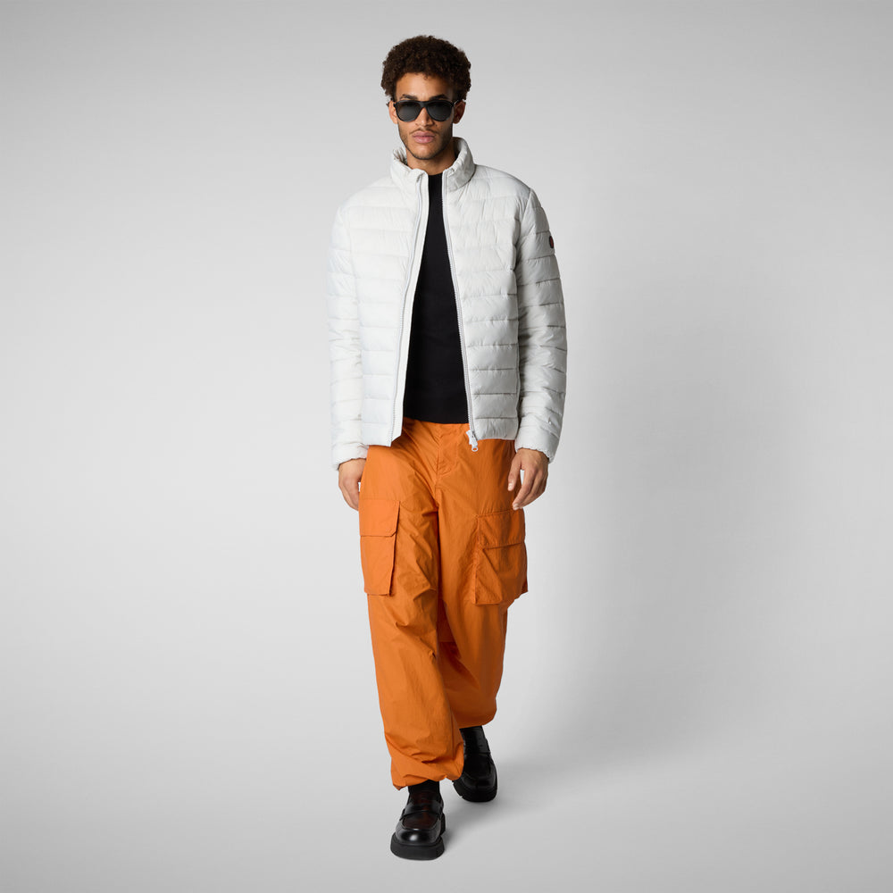 Save the duck GIACCA UOMO IDRIS IN FOG GREY 2025