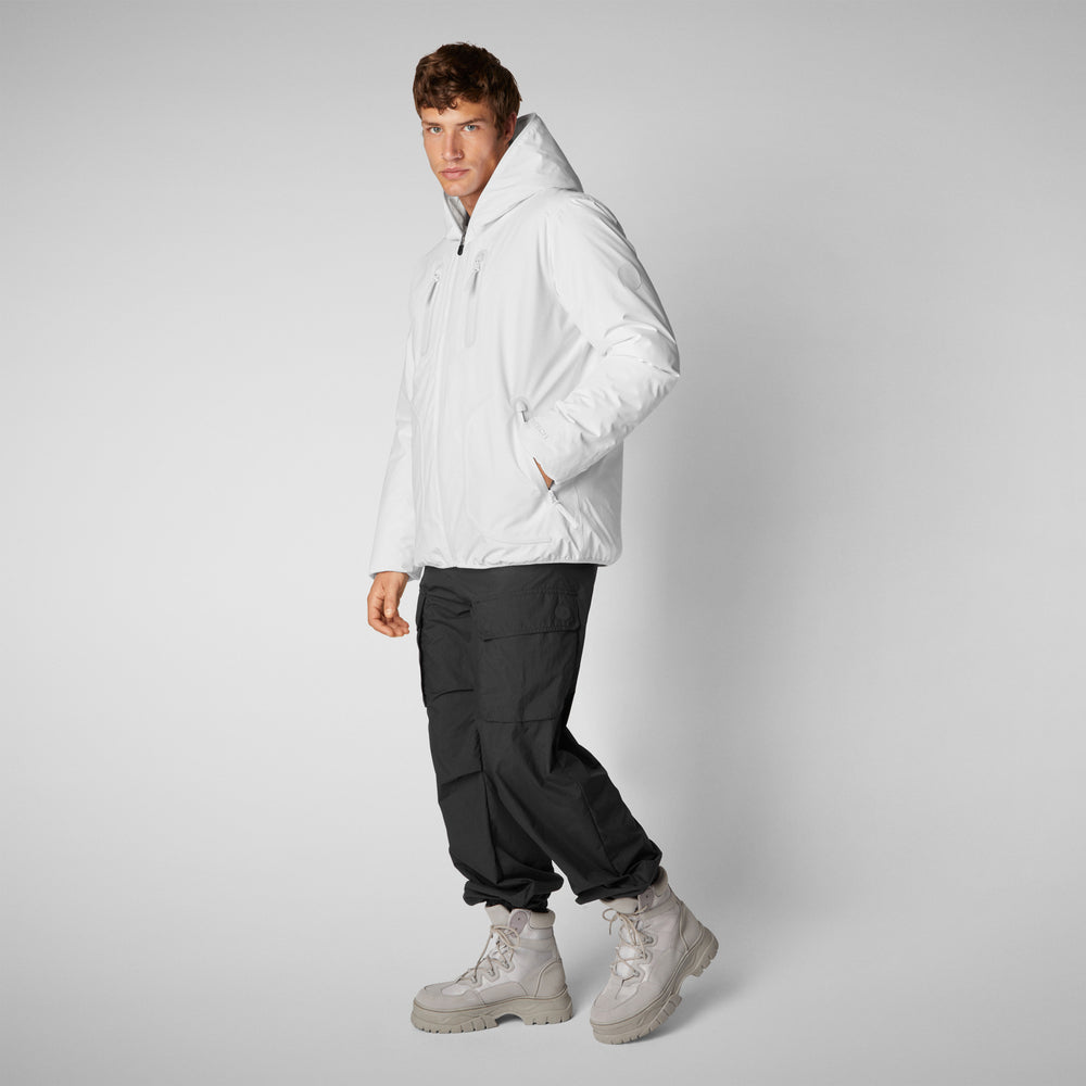 Save the duck PARKA UOMO BENEDICT IN WHITE Novità