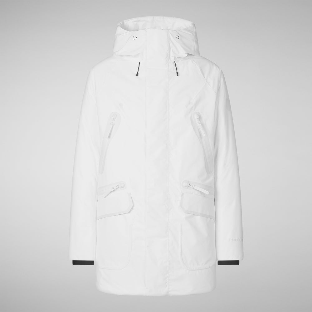 Save the duck PARKA UOMO HARVEY IN WHITE Italia