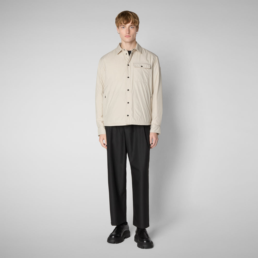 Save the duck GIACCA UOMO STELLAN IN RAINY BEIGE