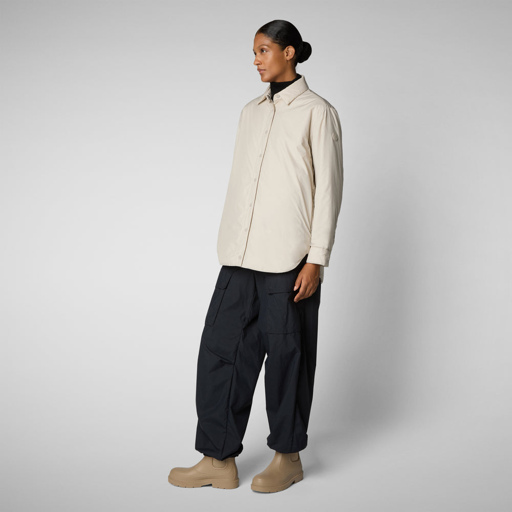 Save the duck GIACCA DONNA AMARILLIS RAINY BEIGE Qualità Garantita