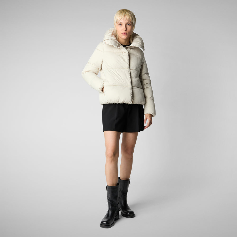 Save the duck PIUMINO ANIMAL FREE DONNA FELICITY BEIGE Affare Del Giorno