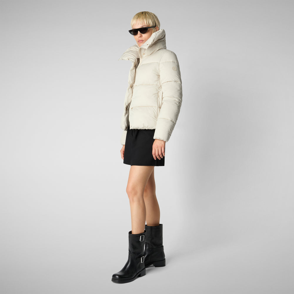 Save the duck PIUMINO ANIMAL FREE DONNA FELICITY BEIGE Affare Del Giorno