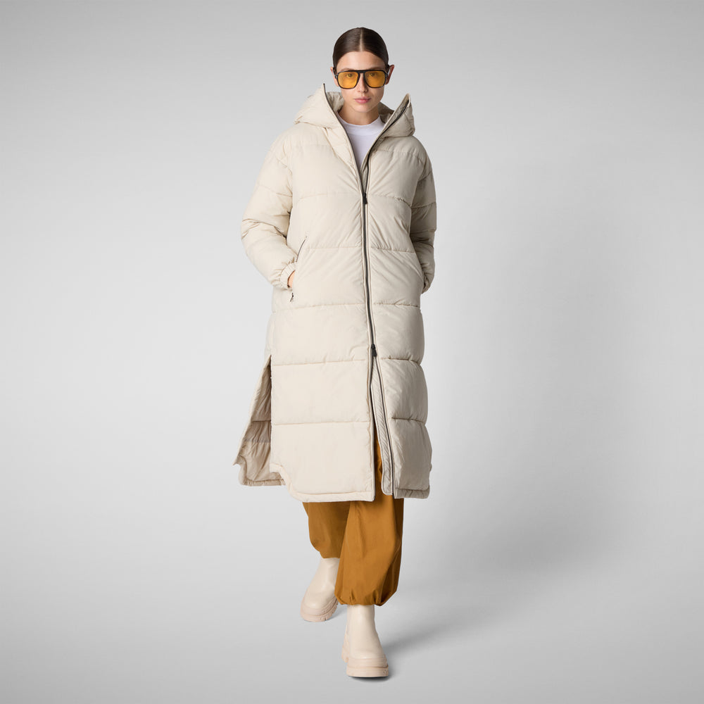 Save the duck PIUMINO ANIMAL FREE DONNA HALESIA RAINY BEIGE Moda