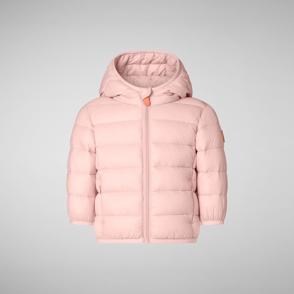 Save the duck PIUMINO ANIMAL FREE UNISEX WALLY ROSA CONFETTO