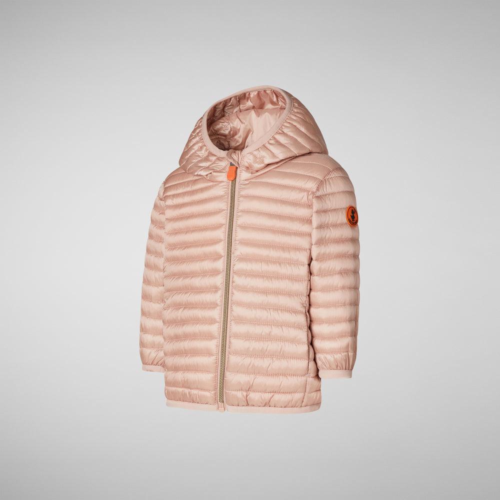 Save the duck Piumino unisex animal free Lucy rosa cipria Sconto