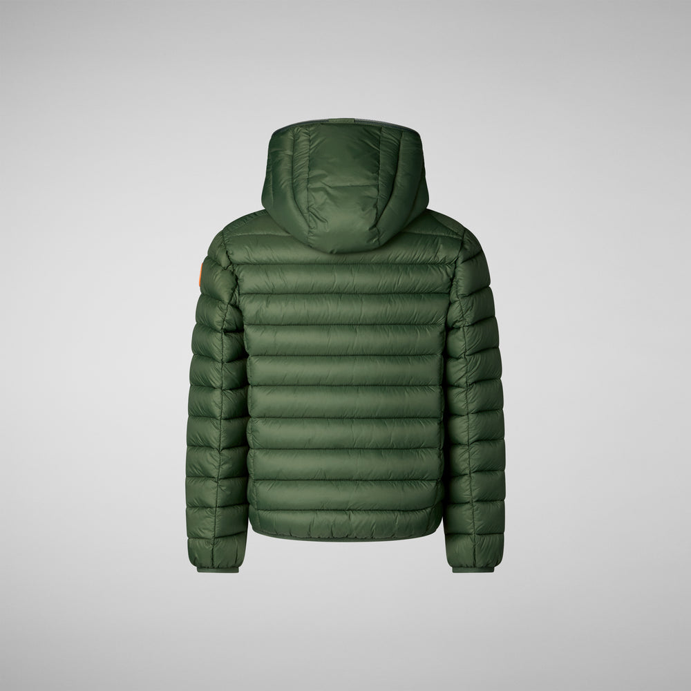 Save the duck PIUMINO ANIMAL FREE BAMBINO DONY VERDE TIMO Saldi Di Fabbrica