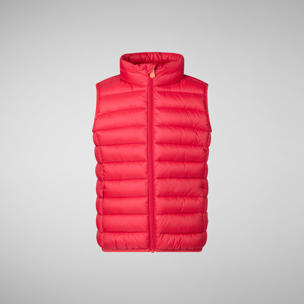 Save the duck GILET UNISEX BAMBINO ANDY ROSSO SCURO