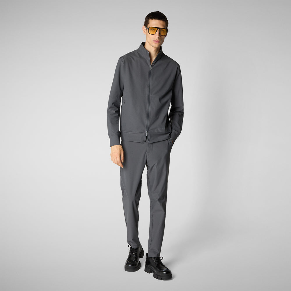 Save the duck T-SHIRT UOMO TULIO IN STORM GREY Qualità