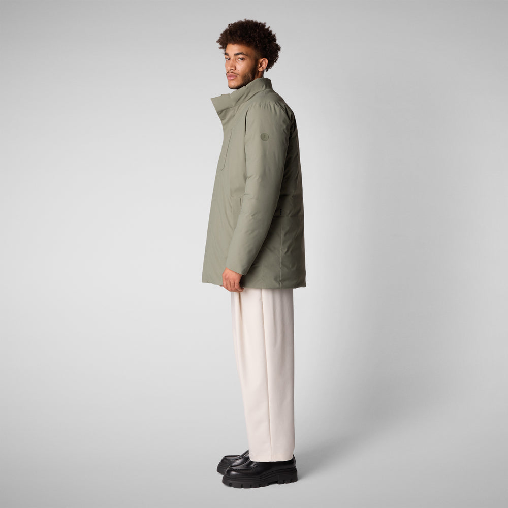 Save the duck PARKA UOMO SESLE IN SWAMP GREEN Negozi Online