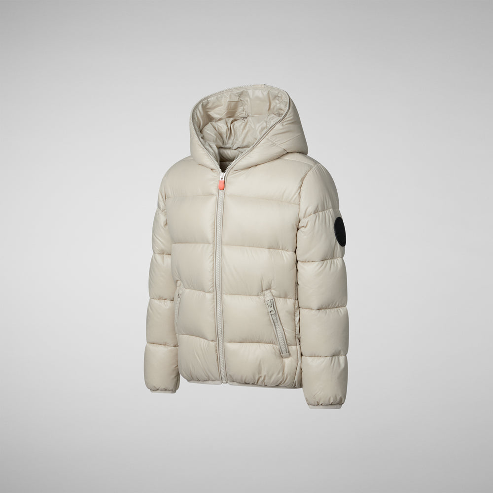 Save the duck PIUMINO ANIMAL FREE BAMBINA KATE RAINY BEIGE Shopping Online