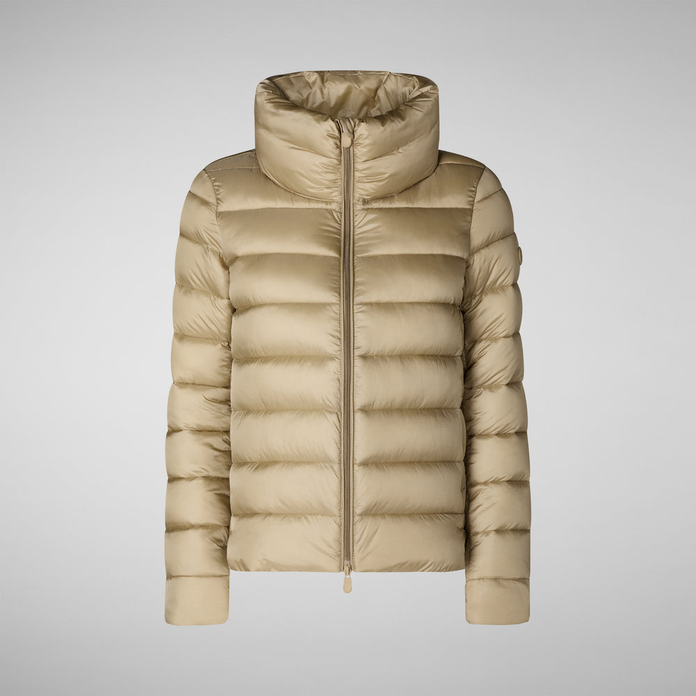 Save the duck GIACCA DONNA ELSIE BEIGE Vendita Calda