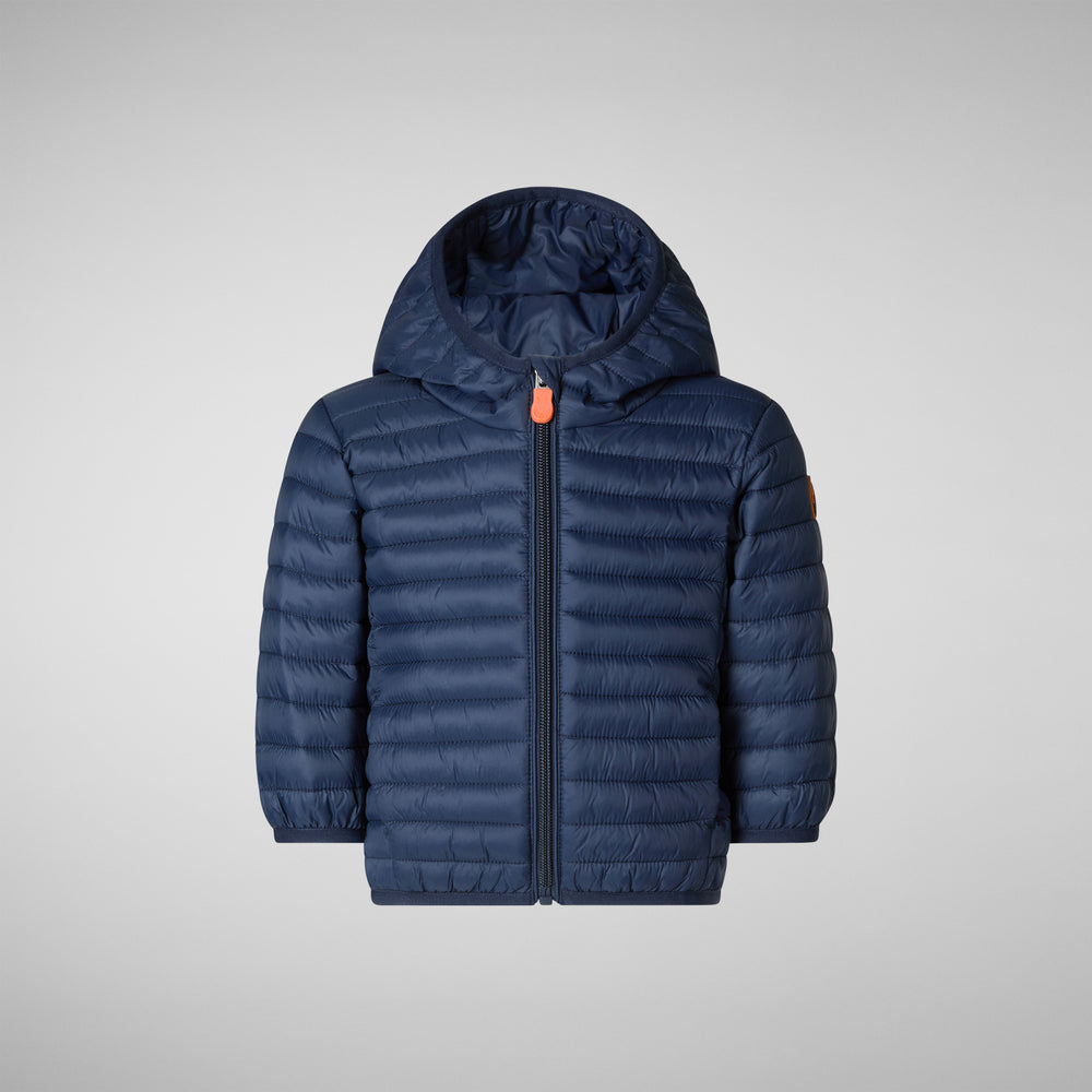 Save the duck Piumino animal free unisex Nene blu navy