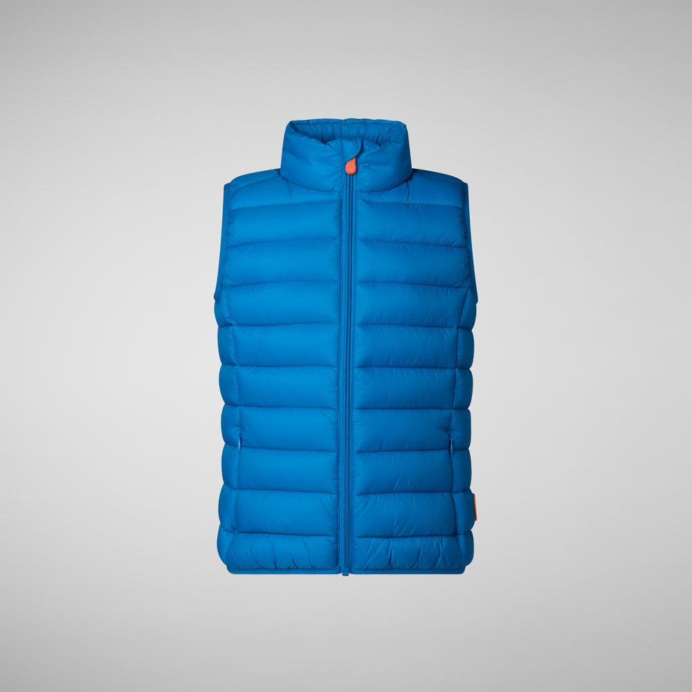 Save the duck GILET UNISEX BAMBINO ANDY BLU MIRTILLO 2025