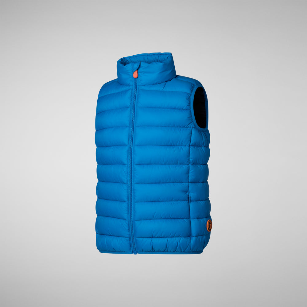 Save the duck GILET UNISEX BAMBINO ANDY BLU MIRTILLO 2025