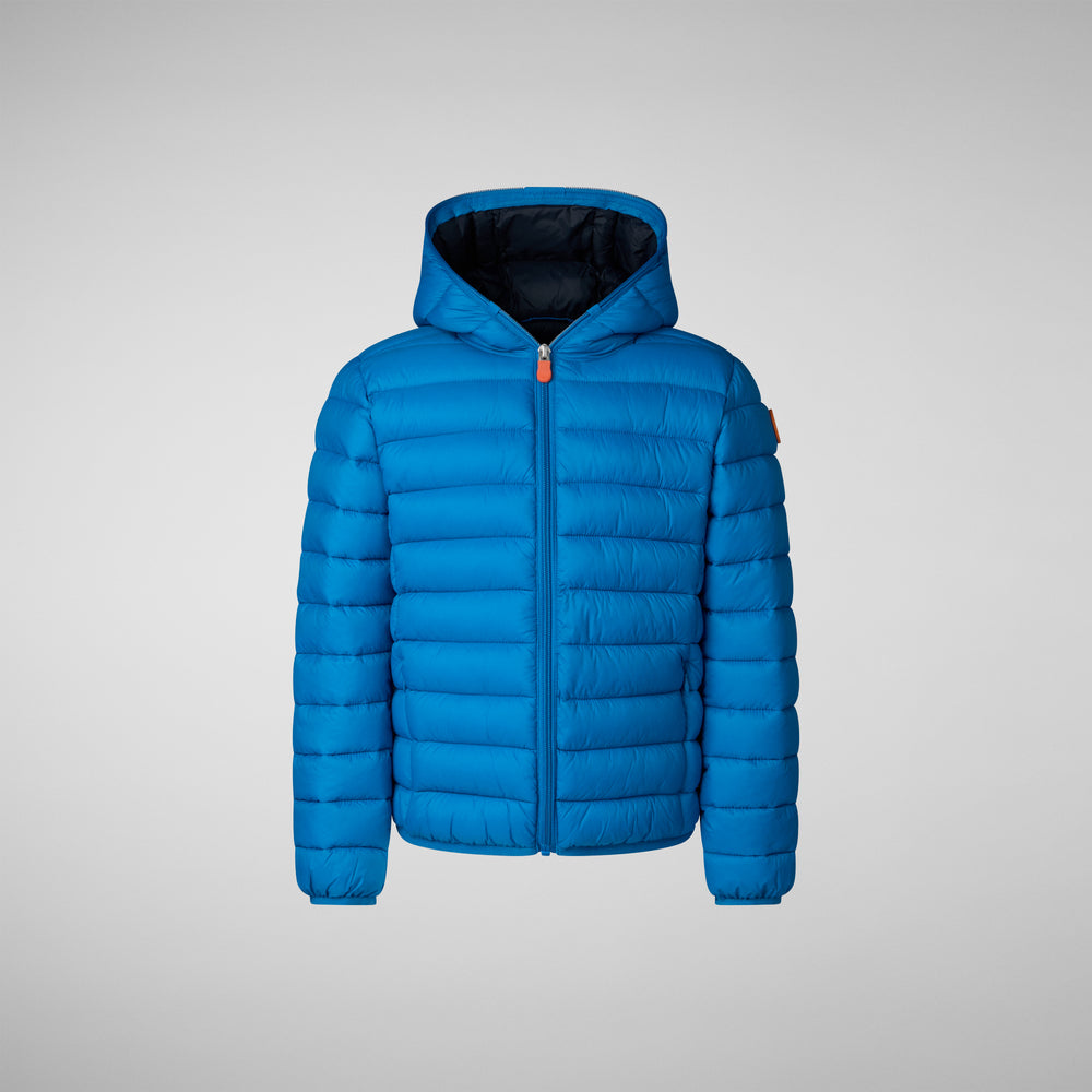 Save the duck PIUMINO ANIMAL FREE BAMBINO DONY BLU MIRTILLO Italy