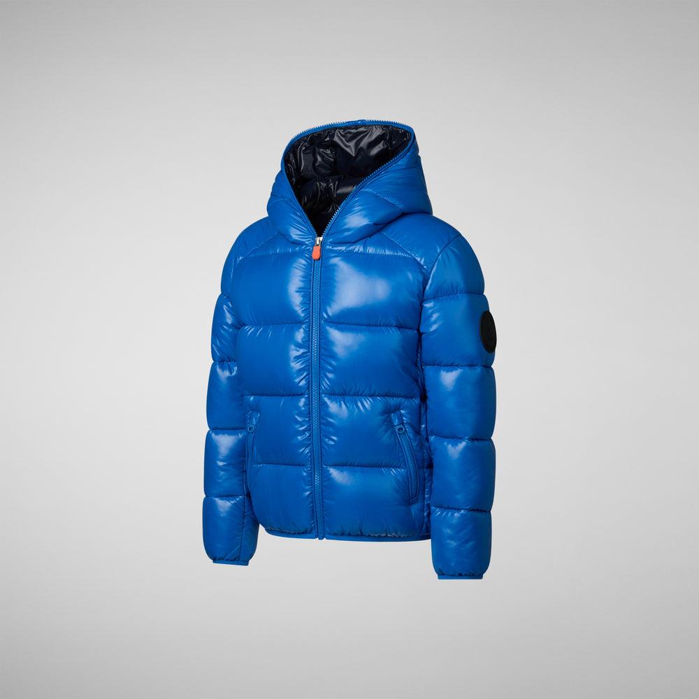 Save the duck PIUMINO ANIMAL FREE BAMBINO ARTIE BLU MIRTILLO 2025
