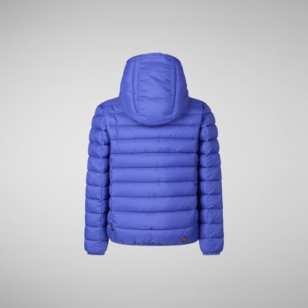 Save the duck PIUMINO ANIMAL FREE BAMBINO BLU FINNEGAN BLU GENZIANA Nuovo