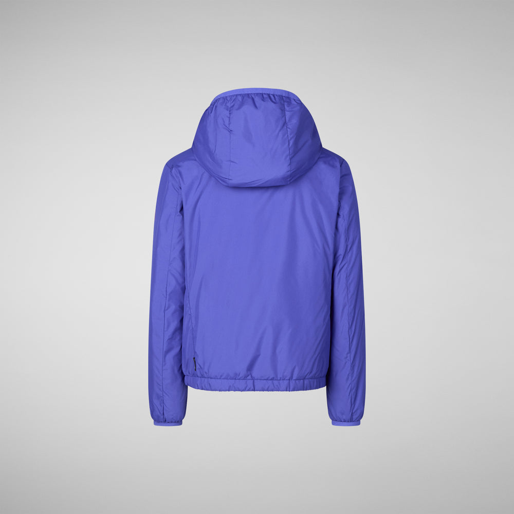 Save the duck GIACCA CON CAPPUCCIO BAMBINO GARETH BLU GENZIANA Vendita